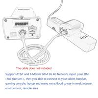 Obsługa POE yeamm YF-P11 zewnętrzny 4g CPE router punkt dostępu most LTE 150M z wbudowaną anteną 8dbi 3